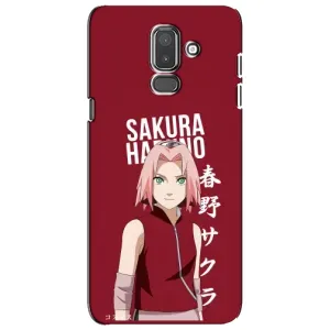 Чохли Персонажі Аніме Наруто для Samsung Galaxy J8-2018, J810 (AlphaPrint) (Аніме Сакура)