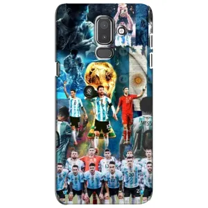 Чехлы Месси для Samsung Galaxy J8-2018, J810 (AlphaPrint) (Аргентина Месси)