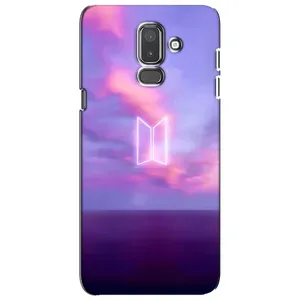 Чехлы BTS для Samsung Galaxy J8-2018, J810 (AlphaPrint) (BTS логотип)