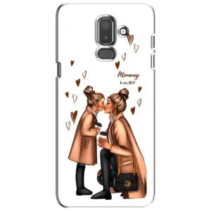 Чехол с принтом «Дочка и мама» для Samsung Galaxy J8 2018 (J810)