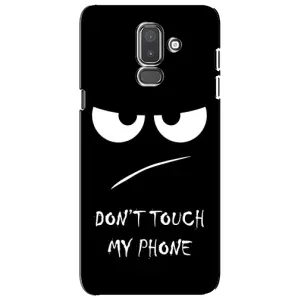 Чехол с принтом «Dont Touch» для Samsung Galaxy J8 2018 (J810)