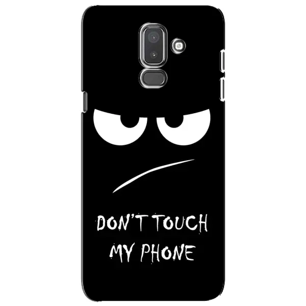 Чехол с принтом «Dont Touch» для Samsung Galaxy J8 2018 (J810) Чехол с принтом «Dont Touch» для Samsung Galaxy J8 2018 (J810)