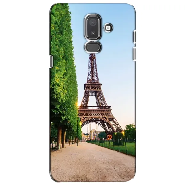 Чехол с принтом «Дорога в Париж» для Samsung Galaxy J8 2018 (J810)