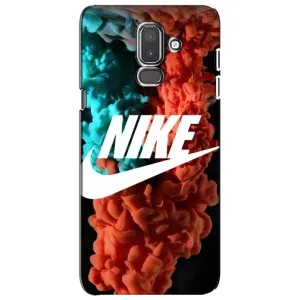 Чохол для Samsung Galaxy J8-2018, J810 - з принтом Найк (AlphaPrint) (Димчастий найк)