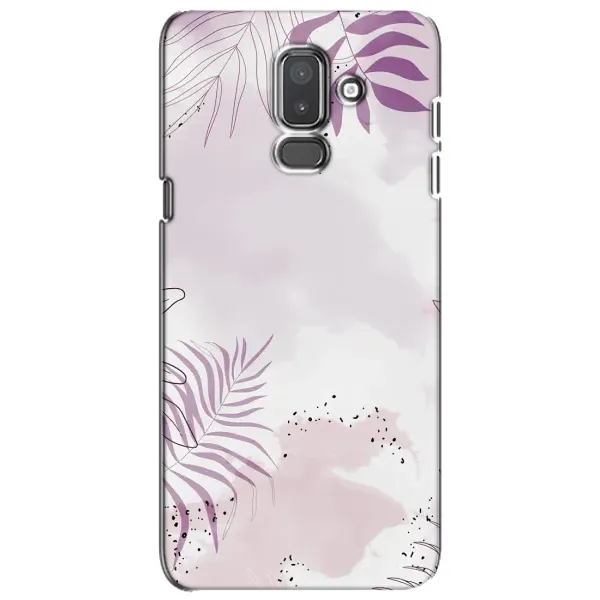 Чехол с принтом «Фиолетовые листья» для Samsung Galaxy J8 2018 (J810) Чехол с принтом «Фиолетовые листья» для Samsung Galaxy J8 2018 (J810)