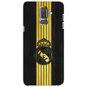 ФК Реал Мадрид чехлы для Samsung Galaxy J8-2018, J810 (AlphaPrint) (фон Реал Мадрид)