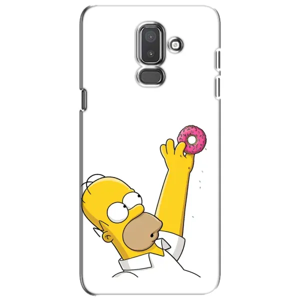 Чехол с принтом «Гомер с пончиком» для Samsung Galaxy J8 2018 (J810) Чехол с принтом «Гомер с пончиком» для Samsung Galaxy J8 2018 (J810)