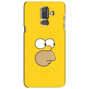 Чехол с Симпсонами для Samsung Galaxy J8-2018, J810 (VPrint) (Гомер)