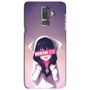 Чохли Персонажі Аніме Наруто для Samsung Galaxy J8-2018, J810 (AlphaPrint) (Hentai chan)