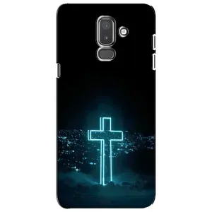 Чехол для Samsung Galaxy J8-2018, J810 (AlphaPrint) - (Христианские)