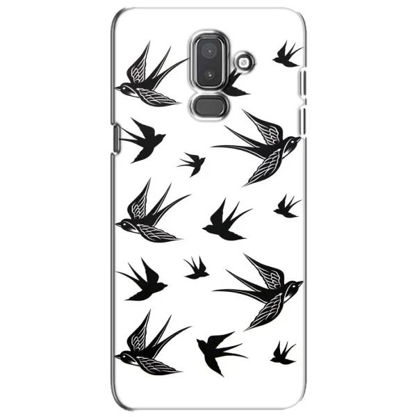 Чохол з принтом «Ластівки» для Samsung Galaxy J8 2018 (J810)