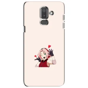 Чохли Персонажі Аніме Наруто для Samsung Galaxy J8-2018, J810 (AlphaPrint) (Лайк Сакура)