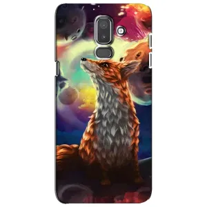 Чохол з принтом «Лисичка в космосі» для Samsung Galaxy J8 2018 (J810)