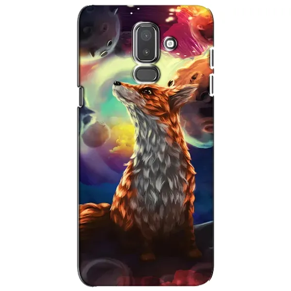 Чохол з принтом «Лисичка в космосі» для Samsung Galaxy J8 2018 (J810)