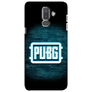 Чехол с принтом «Лого PUBG» для Samsung Galaxy J8 2018 (J810)