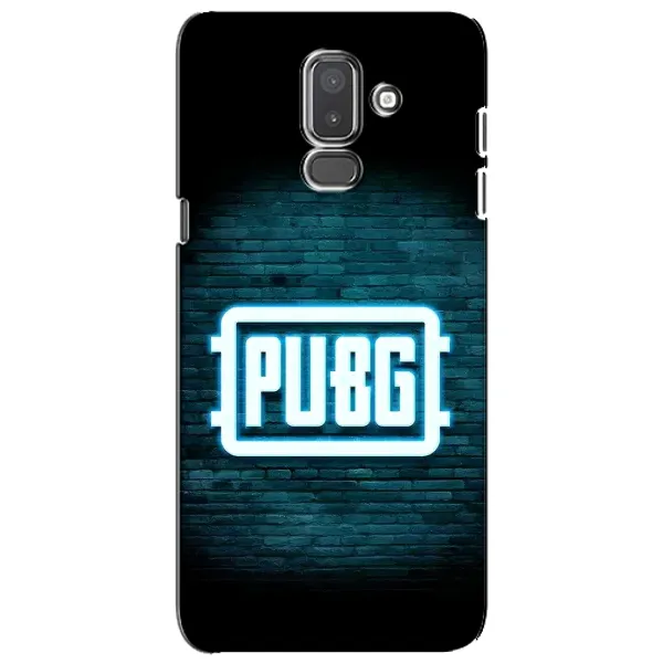 Чехол с принтом «Лого PUBG» для Samsung Galaxy J8 2018 (J810)