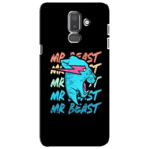Чехлы Мистер Бист для Самсунг J8-2018, J810 (logo Mr beast)