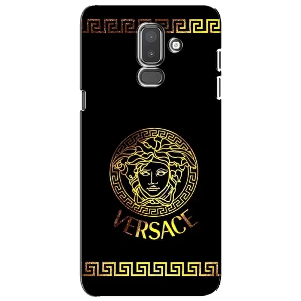 Чехол с принтом «Logo Versace» для Samsung Galaxy J8 2018 (J810)