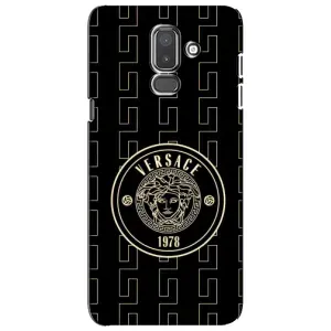 Чехол с принтом «Лого Версаче» для Samsung Galaxy J8 2018 (J810)