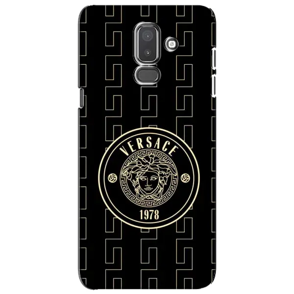 Чехол с принтом «Лого Версаче» для Samsung Galaxy J8 2018 (J810)