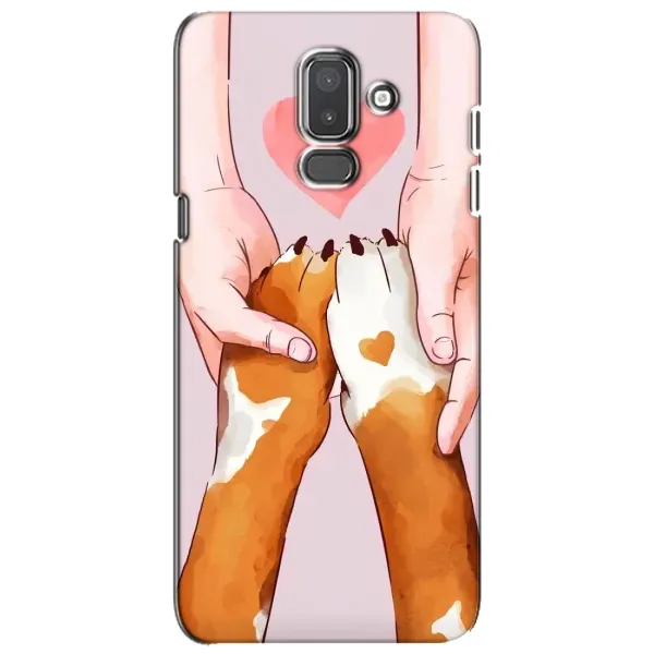 Чехол с принтом «Любовь к собакам» для Samsung Galaxy J8 2018 (J810) Чехол с принтом «Любовь к собакам» для Samsung Galaxy J8 2018 (J810)