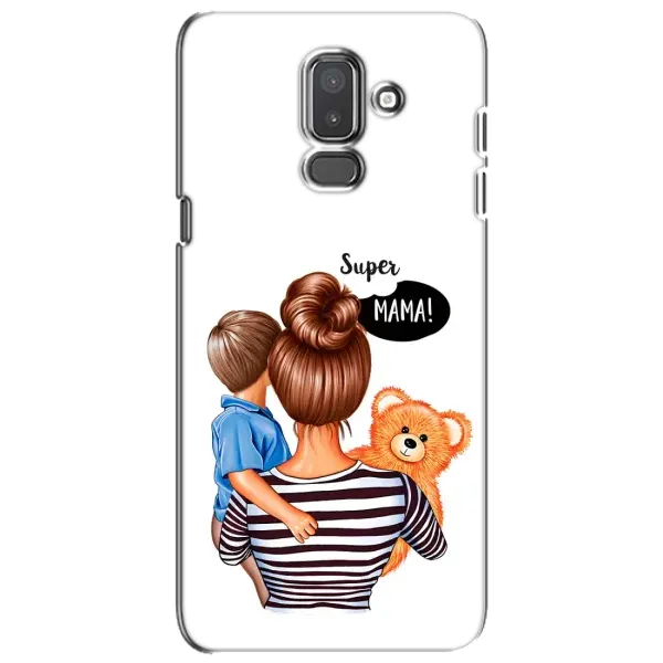 Чехол с принтом «Мама с сыном» для Samsung Galaxy J8 2018 (J810) Чехол с принтом «Мама с сыном» для Samsung Galaxy J8 2018 (J810)