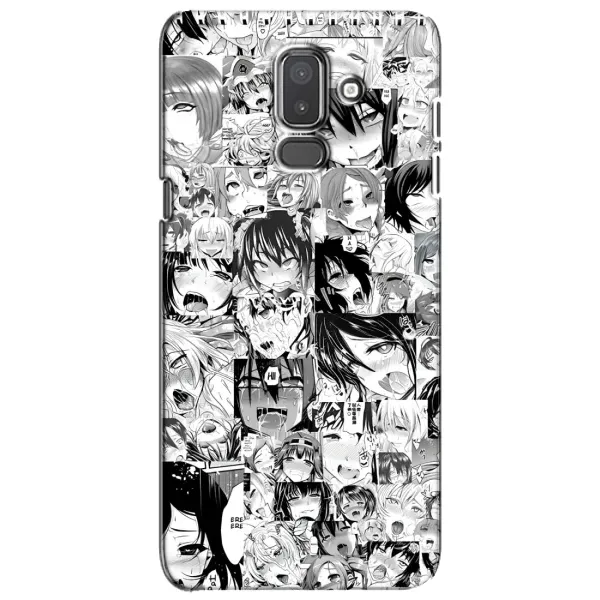 Чехол с принтом «Ahegao manga» для Samsung Galaxy J8 2018 (J810) Чехол с принтом «Ahegao manga» для Samsung Galaxy J8 2018 (J810)