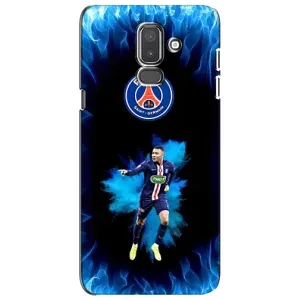 Чехлы Килиан Мбаппе для Samsung Galaxy J8-2018, J810 (Мбаппе в огне)