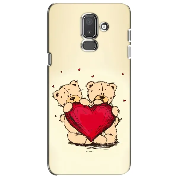 Чехол с принтом «Медвежонки» для Samsung Galaxy J8 2018 (J810)