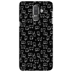 Чехол с принтом «Меленькие котики» для Samsung Galaxy J8 2018 (J810)