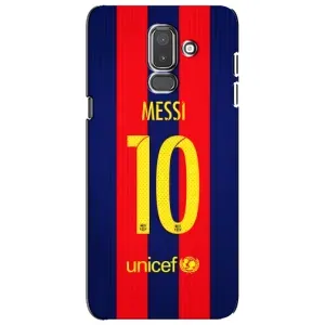 Чехлы Месси для Samsung Galaxy J8-2018, J810 (AlphaPrint) (Messi Barca 10)