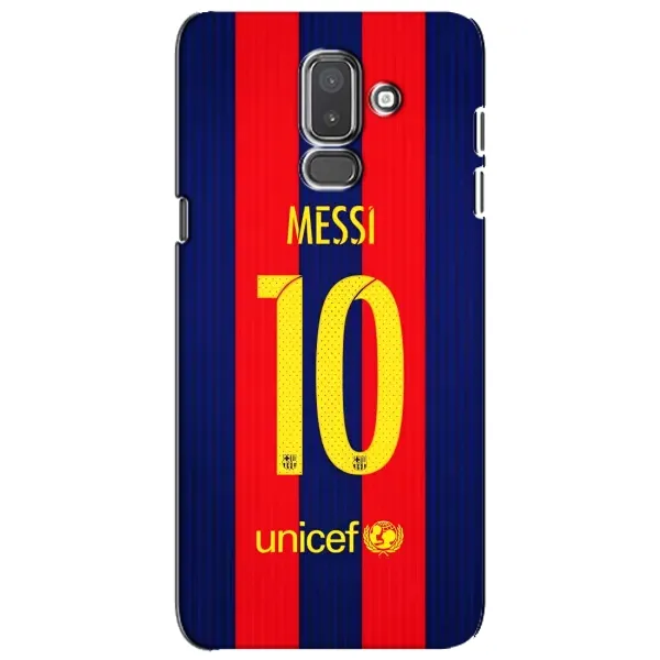 Чехол с принтом «Messi Barca 10» для Samsung Galaxy J8 2018 (J810)