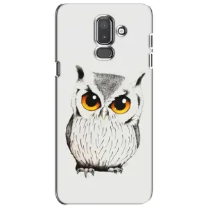 Чохол з пташками на Samsung Galaxy J8-2018, J810 (VPrint) (Мила Сова)