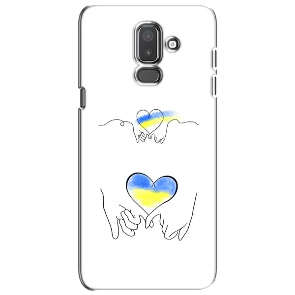 Чехол с принтом «Мир Украине» для Samsung Galaxy J8 2018 (J810)