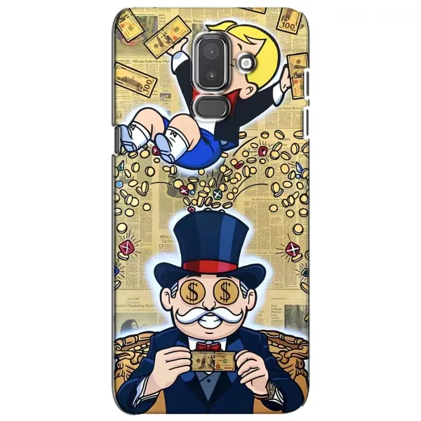 Чехол с принтом «Монополия Мен» для Samsung Galaxy J8 2018 (J810)