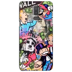 Чехол с принтом «Monopoly man» для Samsung Galaxy J8 2018 (J810)