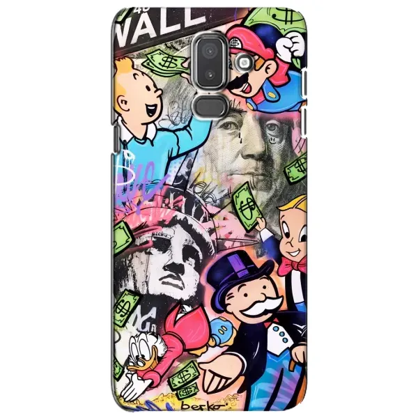 Чехол с принтом «Monopoly man» для Samsung Galaxy J8 2018 (J810)