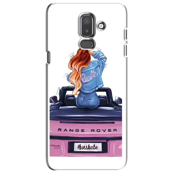 Чехол с принтом «На машине» для Samsung Galaxy J8 2018 (J810) Чехол с принтом «На машине» для Samsung Galaxy J8 2018 (J810)