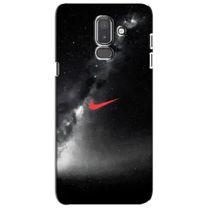 Чохол для Samsung Galaxy J8-2018, J810 - з принтом Найк (AlphaPrint) (Найк червоний)