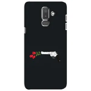 Чехлы (ART) Цветы на Samsung Galaxy J8-2018, J810 (VPrint) (Неожиданные цветы)
