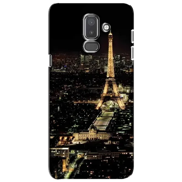 Чехол с принтом «Ночной Париж» для Samsung Galaxy J8 2018 (J810)
