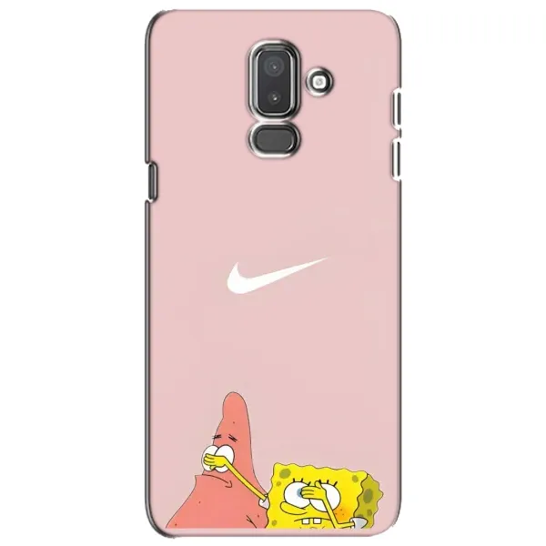 Чехол с принтом «Патрик и Губка» для Samsung Galaxy J8 2018 (J810)
