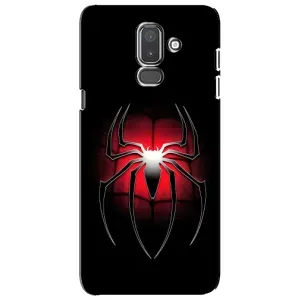 Чехол с человеком пауком для Samsung Galaxy J8-2018, J810 - (AlphaPrint)