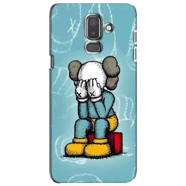 Чехол с принтом «Плач Bearbrick» для Samsung Galaxy J8 2018 (J810)