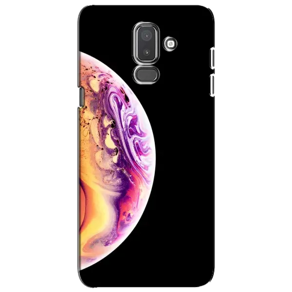 Чохол з принтом «Планета Айфон» для Samsung Galaxy J8 2018 (J810)