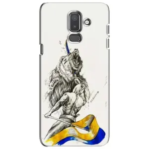 Чехлы Доброго вечора, ми за України для Самсунг J8-2018, J810 (AlphaPrint) (Победа)