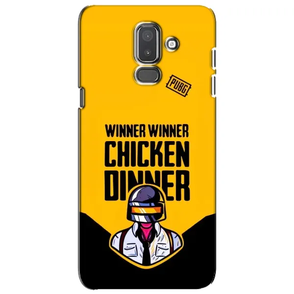 Чехол с принтом «Pubg шлем» для Samsung Galaxy J8 2018 (J810)