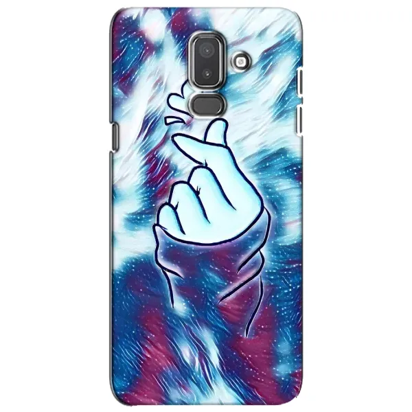 Чохол з принтом «Радужне серце» для Samsung Galaxy J8 2018 (J810)