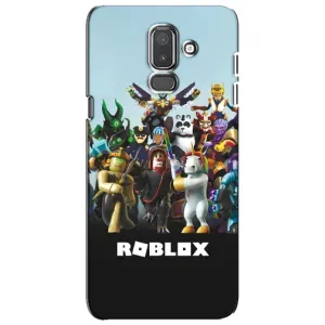 Чехол с принтом «ROBLEX» для Samsung Galaxy J8 2018 (J810)