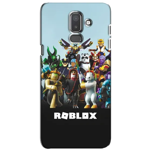 Чехол с принтом «ROBLEX» для Samsung Galaxy J8 2018 (J810)